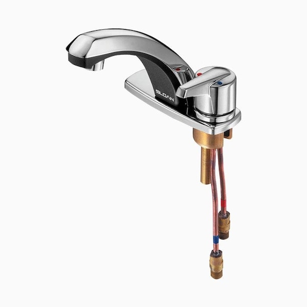 Sloan MIX110AA Ceramic Mixer/Trim Plate in Polished Chrome 3326018 - main